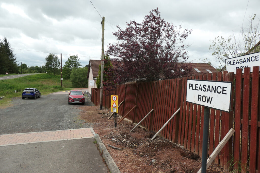 Wilsontown’s Pleasance Row