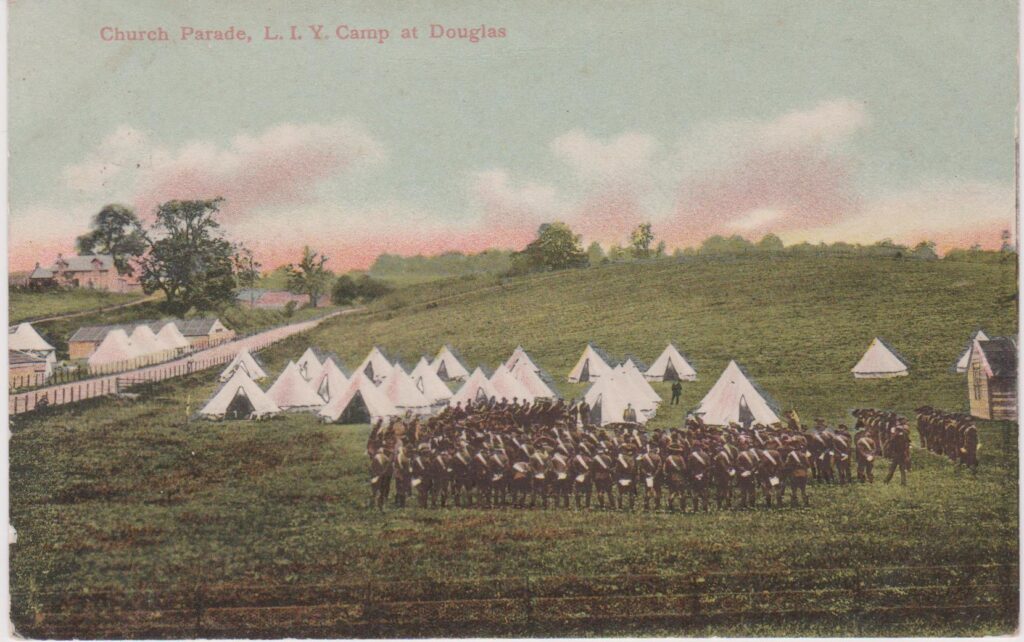 Church Parade, LIY Camp at Douglas