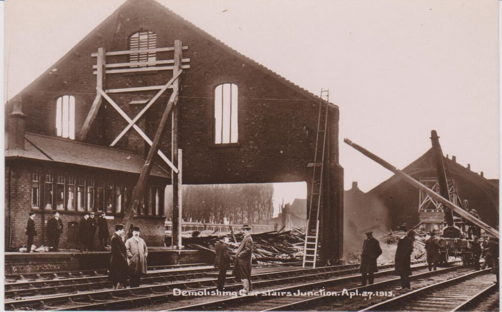 Demolishing Carstairs Junction