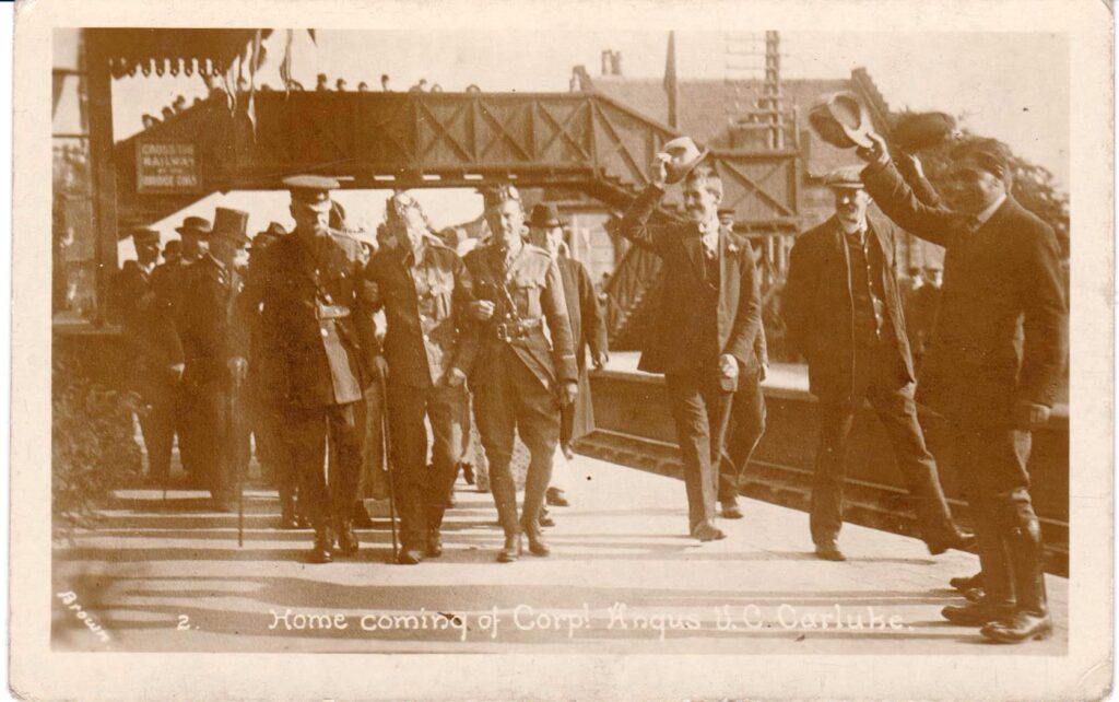 Homecoming of Corporal Angus