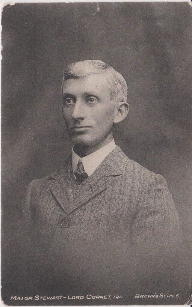 Major Stewart, Lord Cornet