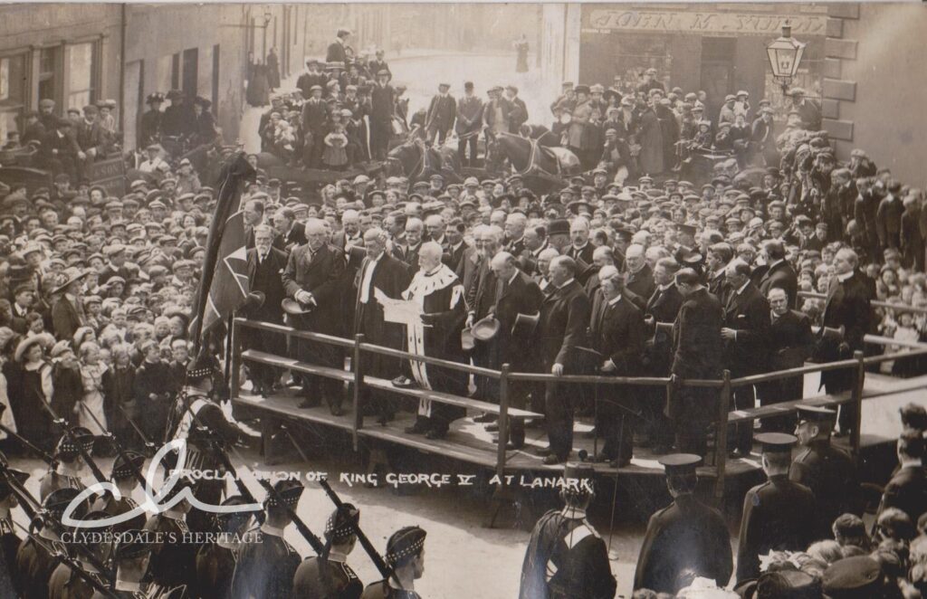 Proclamation of King George V