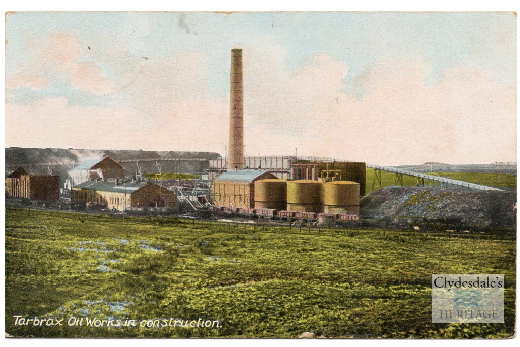 Tarbrax Oil Works in construction