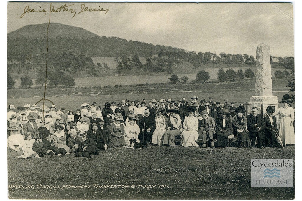 Unveiling Cargill Monument, Thankerton